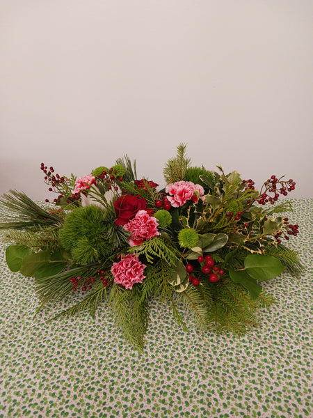 Long and Low Traditional Centerpiece