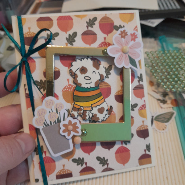 Florist's Best Handmade Greeting Card