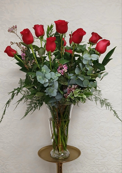 Roses in a Vase
