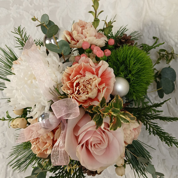 Pinkmas, Pink Christmas Florals