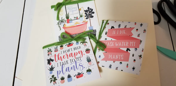 Florist's Best Handmade Greeting Card