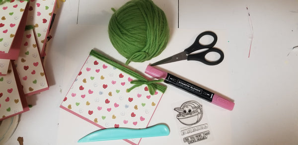 Florist's Best Handmade Greeting Card
