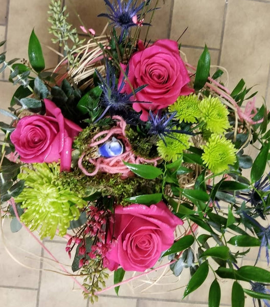 Bird’s Nest Inspired Arrangement