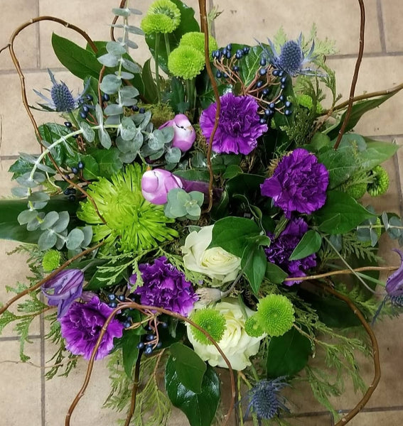 Bird’s Nest Inspired Arrangement