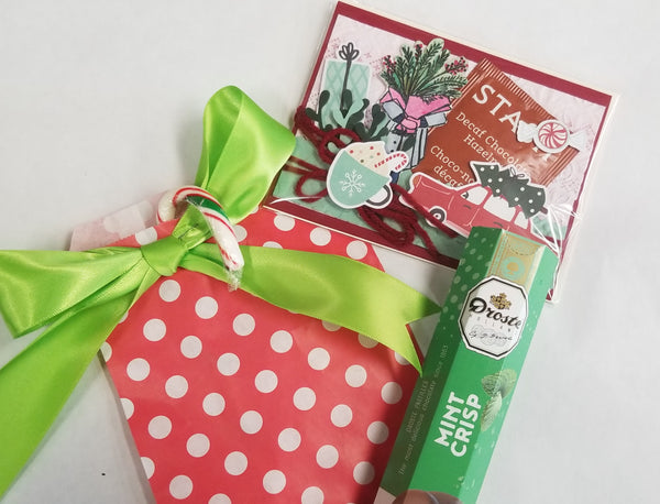 Chocolate and Handmade Card Bag