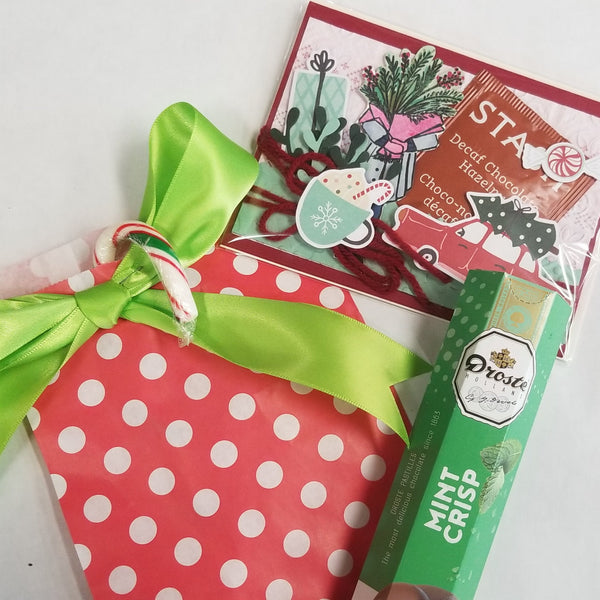 Chocolate and Handmade Card Bag