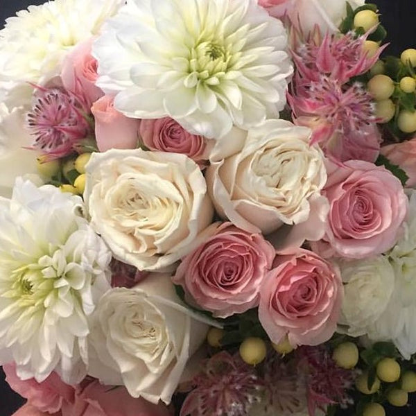 Feminine Palette Handtied Bouquet.