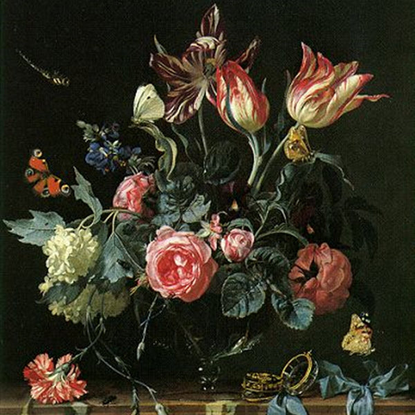 Classical Arrangement Inspired By Still Life Paintings.