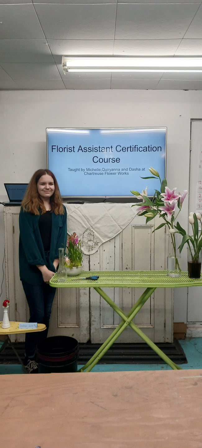 Florist Assistant Course August 12th to 16th