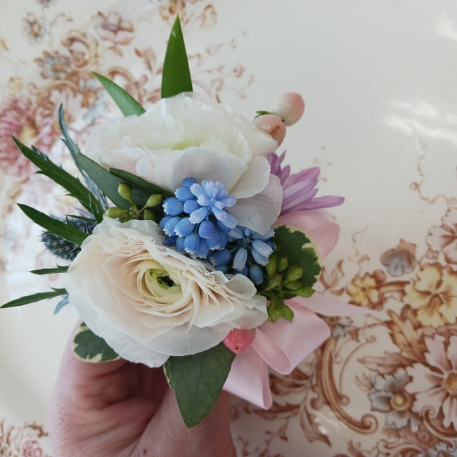 Prom Corsage and Boutonniere Set