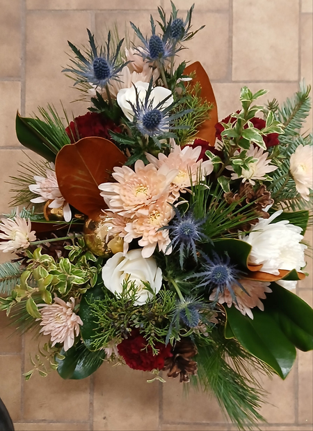 Cemetery Headstone Arrangement