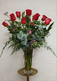 Roses in a Vase