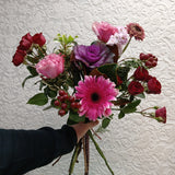 Deep and Moody Handtied Bouquet.