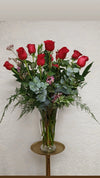 Roses in a Vase