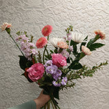 Feminine Palette Handtied Bouquet.