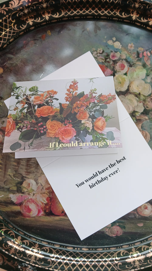Florist Pun Birthday Card