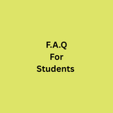 FAQ for Students