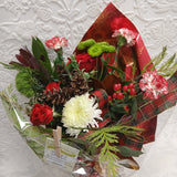 Candy Cane Lane Hand Tied Bouquet