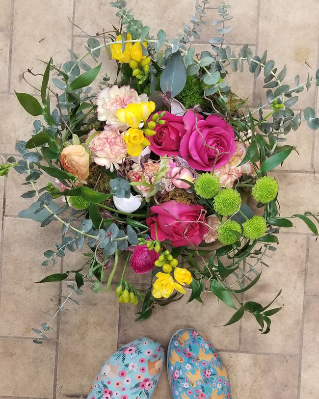 Bird’s Nest Inspired Arrangement