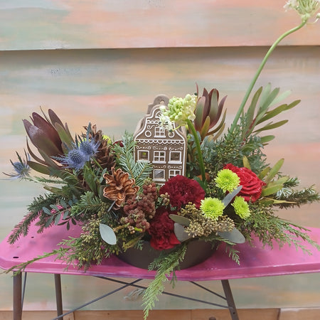 Cemetery Headstone Arrangement