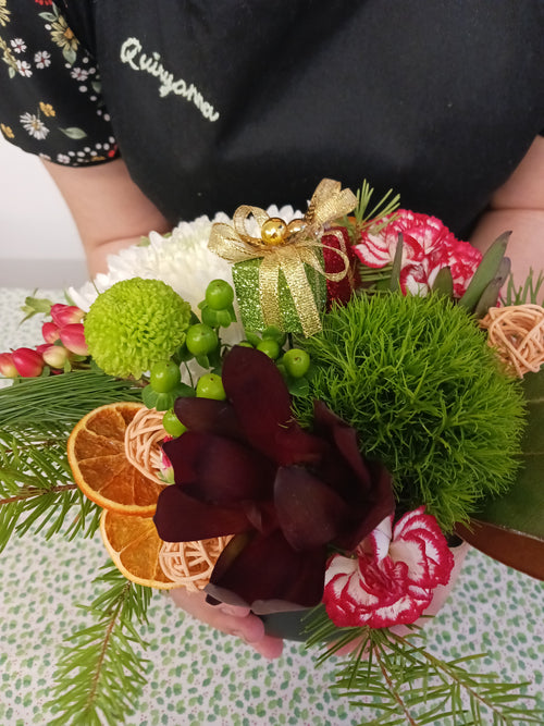 Quiryanna's signature Christmas Arrangement