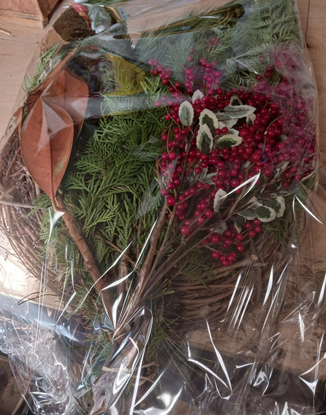 Christmas Wreath Kit, DIY
