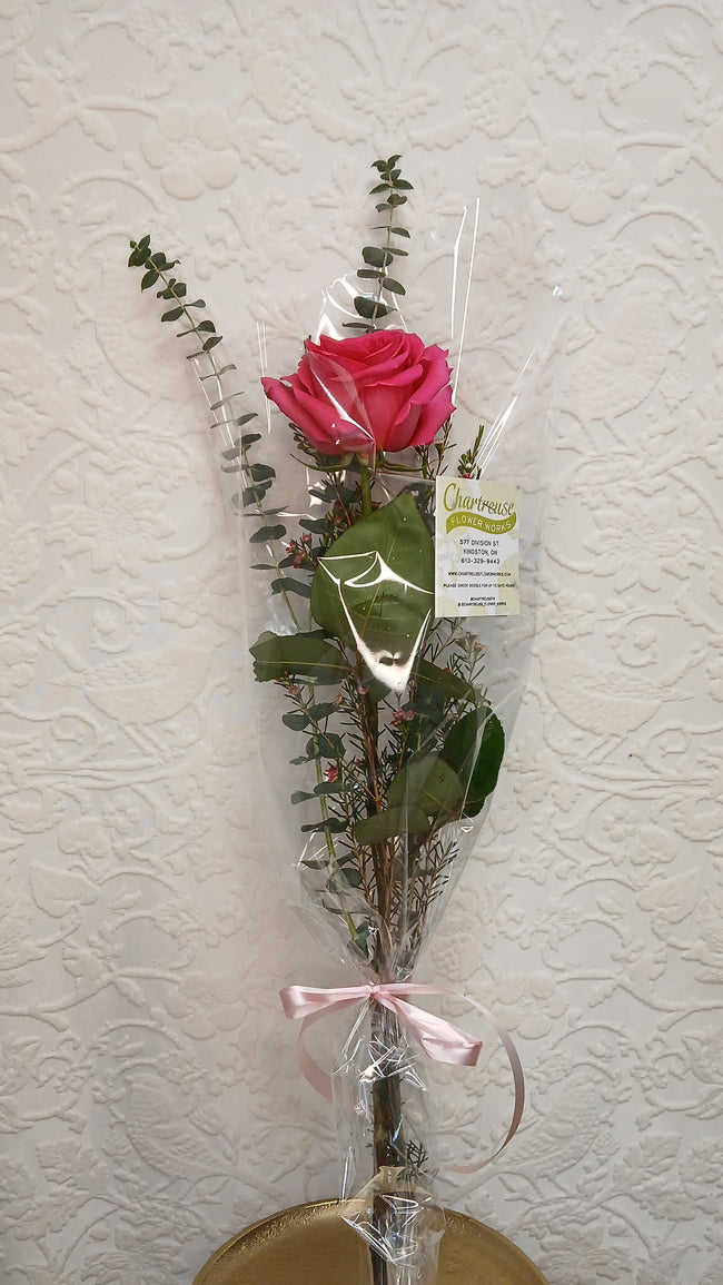 Single Flower and Card