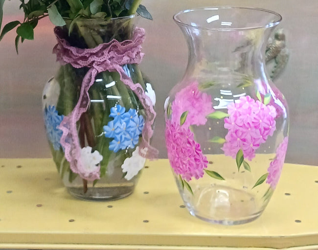 Hand Painted Keepsake Vase Arrangement