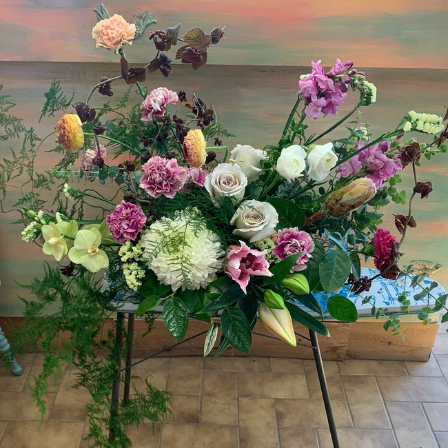 Classical Arrangement Inspired By Still Life Paintings.